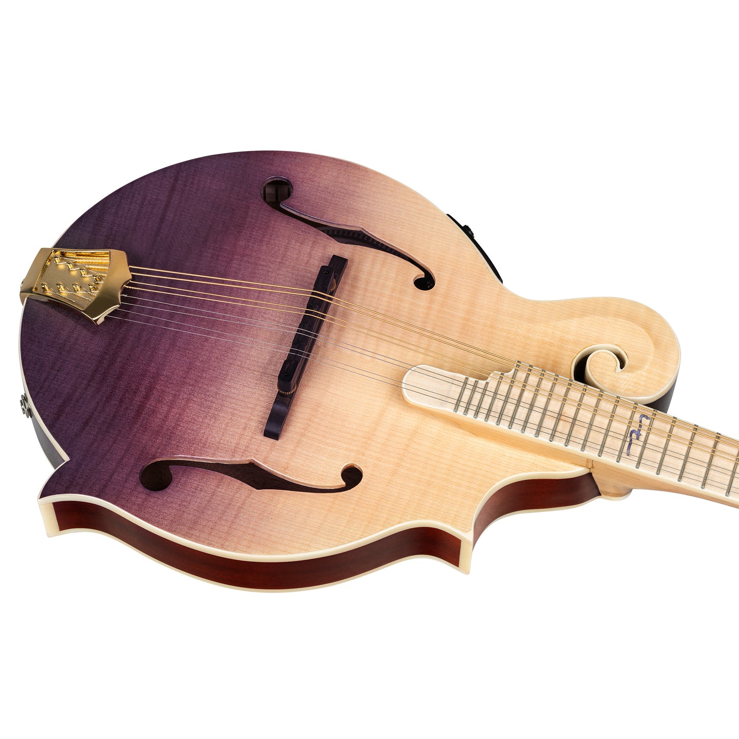 ORTEGA Americana Series F-Style Mandolin + Croco Leather Case