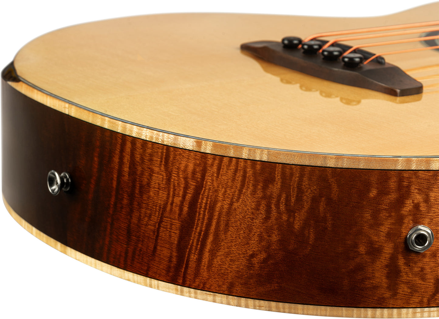 ORTEGA Ken Taylor Signature Series Acoustic Bass 4-String - Natural + Gigbag