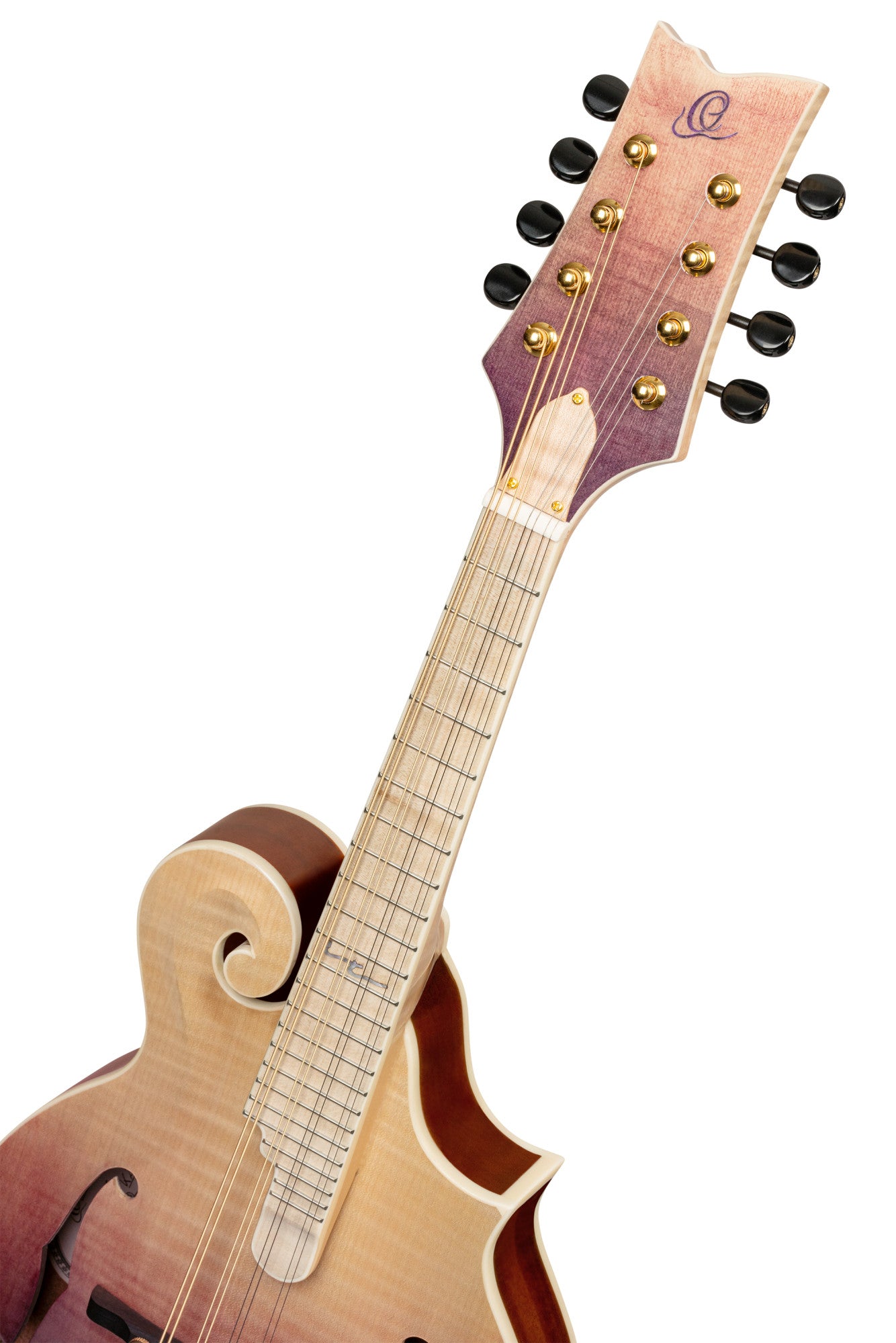 ORTEGA Americana Series F-Style Mandoline + Croco Leder Koffer