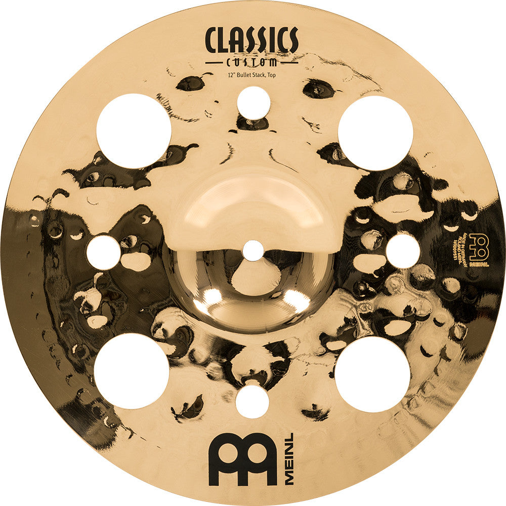 MEINL Cymbals Artist Concept Bullet Stack - Luke Holland - 12"/16"