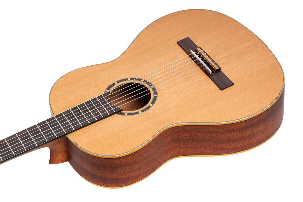 ORTEGA Family Series 4/4 Classical Slim Neck Guitar 6 String Lefty - Cedar / Mahogany Natural + Gigbag