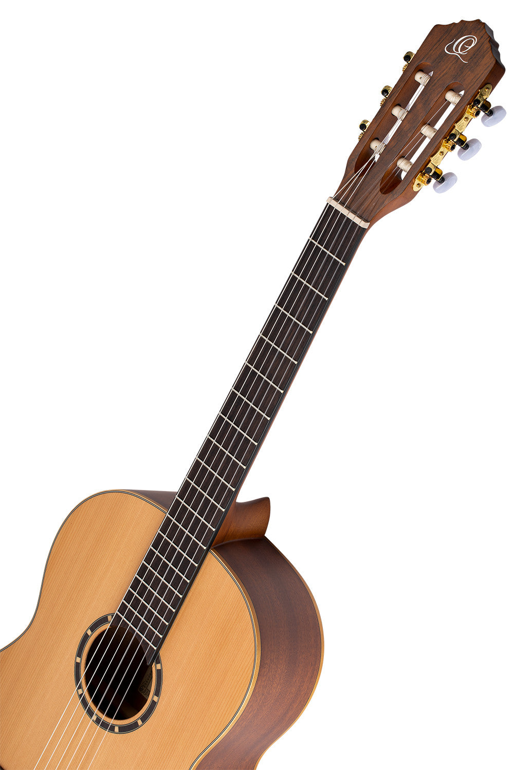 ORTEGA Family Series Pro 4/4 Slim Neck Konzertgitarre 6 String - Zeder / Mahagoni Natur + Bag