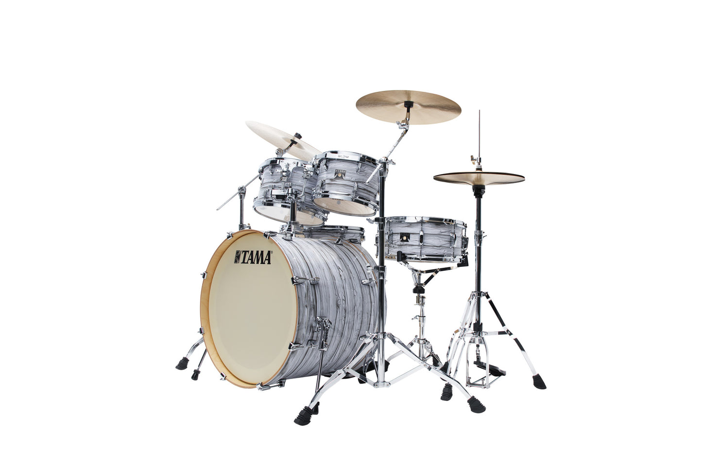 TAMA Superstar Classic Shell Kit 5 teilig - Ice Ash Wrap/Chrom HW