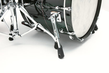 TAMA STAR Bubinga Shell Kit 4 pcs - Dark Green Cordia/Chrome HW