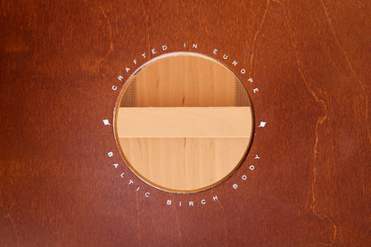 MEINL Percussion Snarecraft Series Snare Cajon 80 - Baltic Birch/Almond Birch