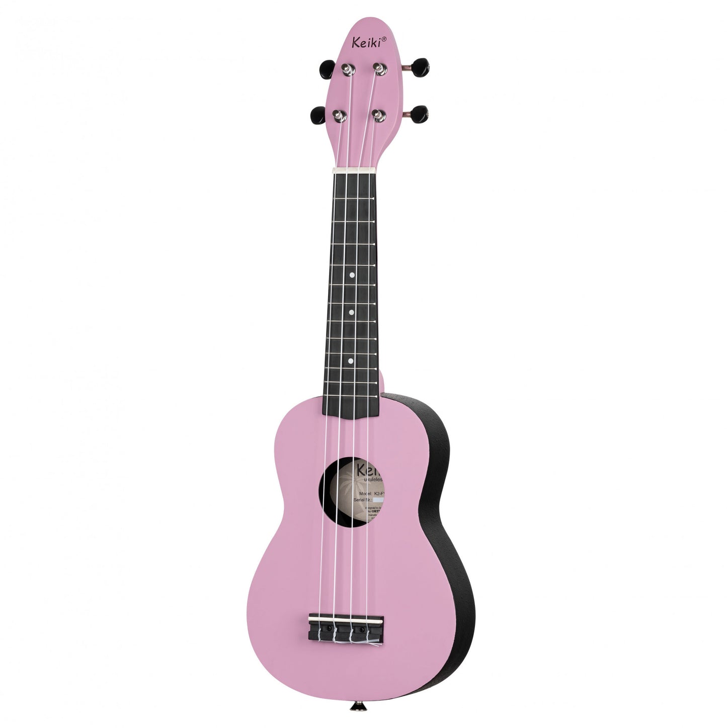 KEIKI K2 Serie Sopran Ukulele Set - Agathis / ABS Fairy Dust