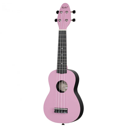 KEIKI K2 Serie Sopran Ukulele Set - Agathis / ABS Fairy Dust