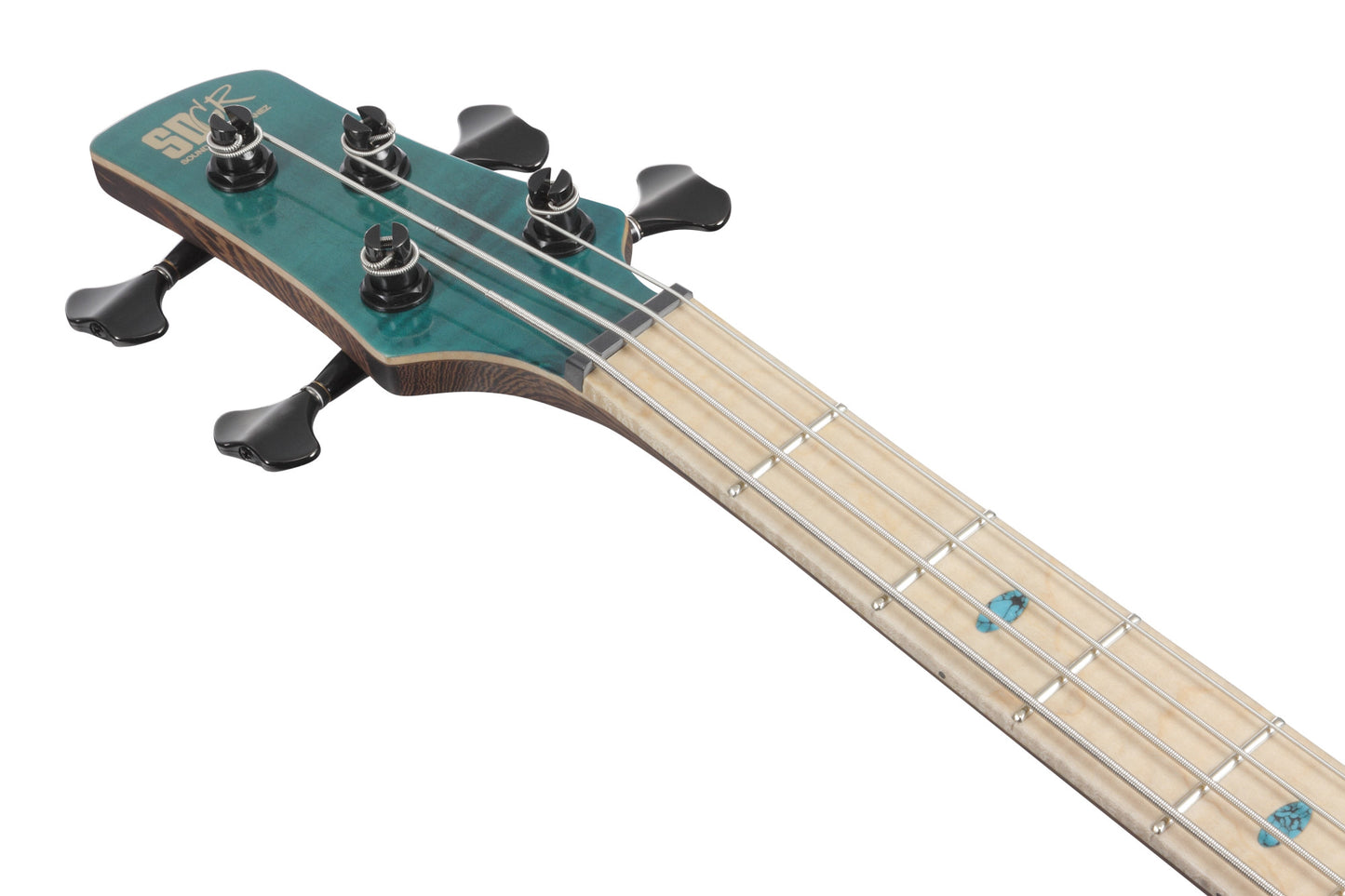 IBANEZ Premium SR E-Bass 4-String - Caribbean Green Low Gloss + Gigbag