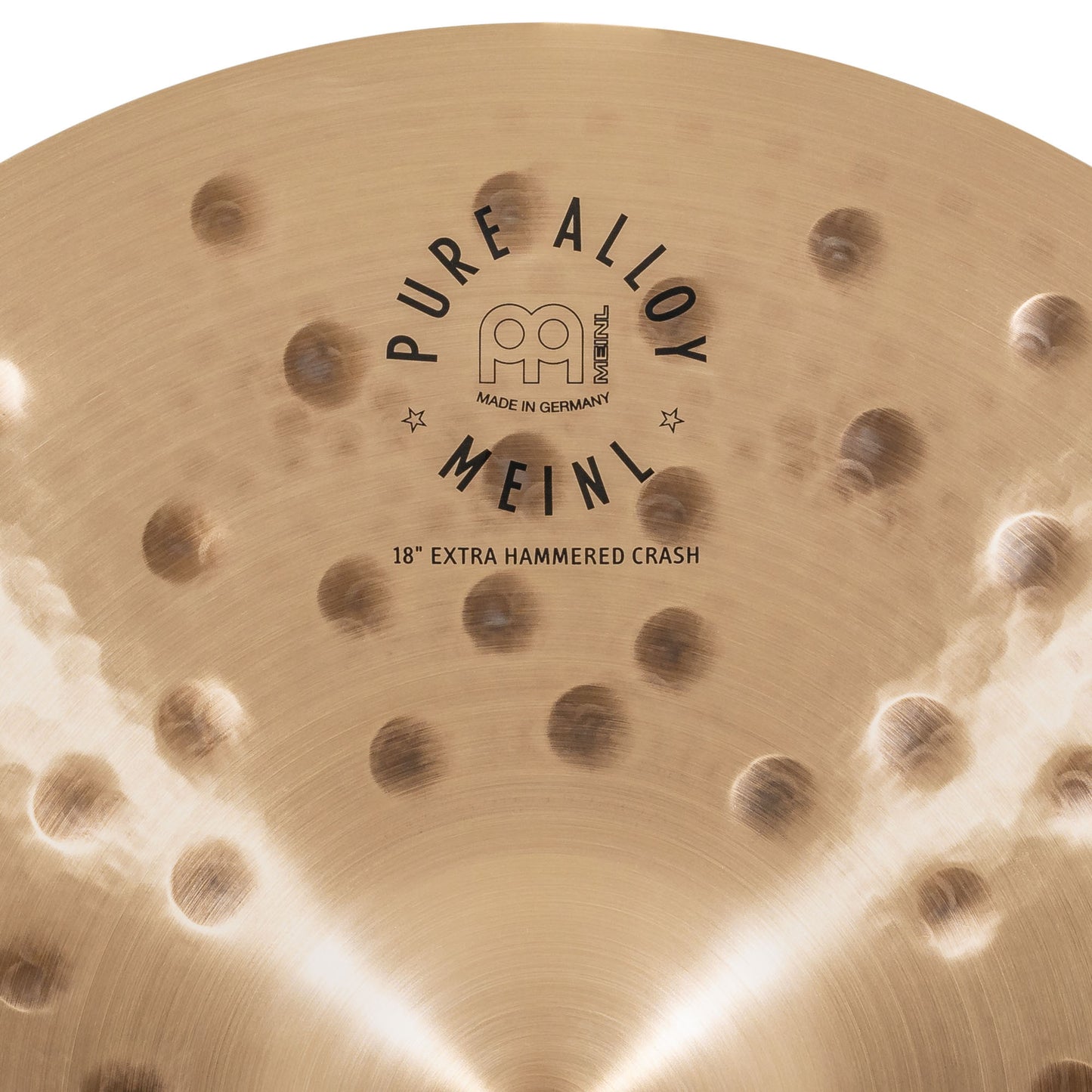 MEINL Cymbals Pure Alloy Extra Hammered Crash - 18"