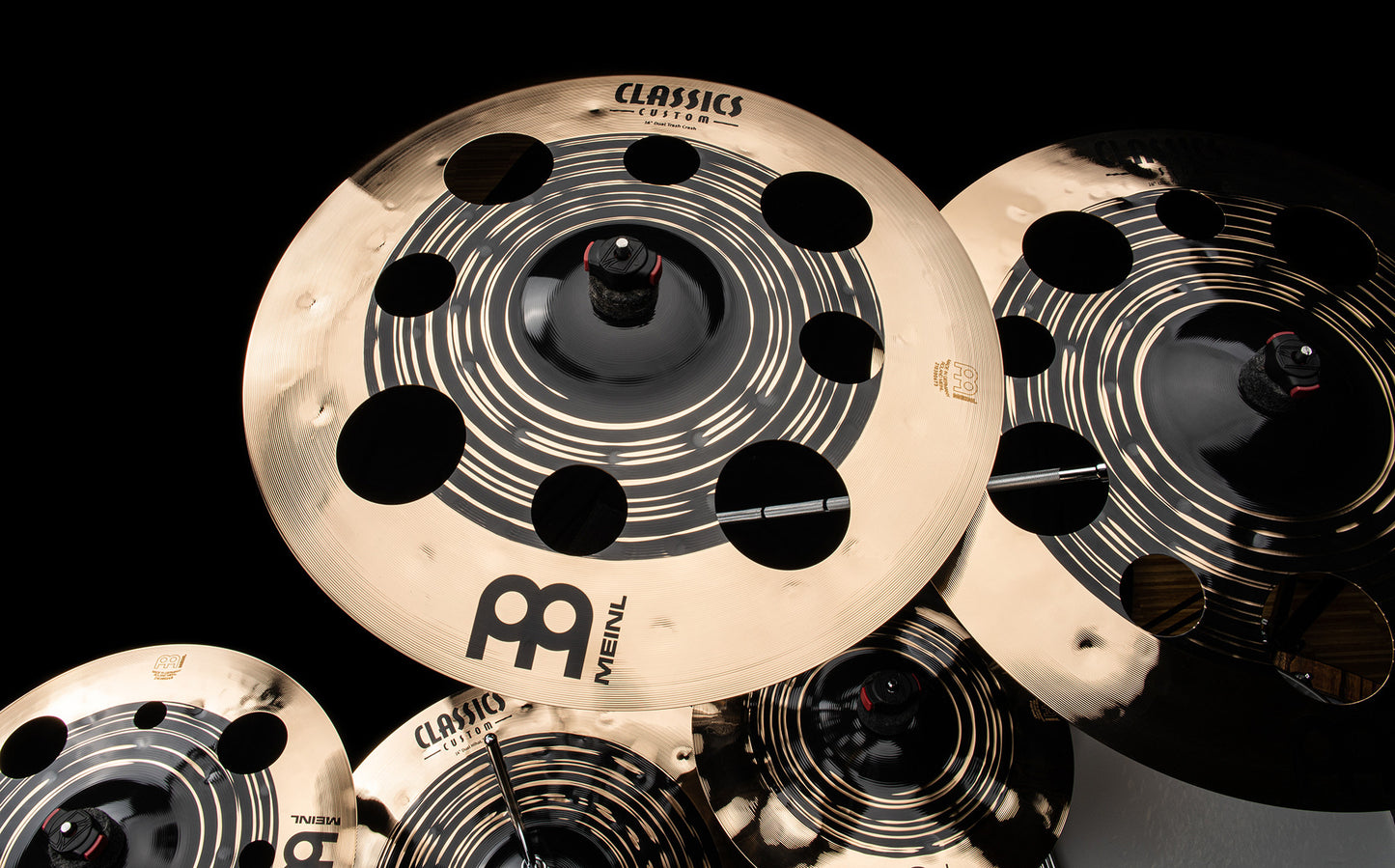 MEINL Cymbals Classics Custom Dual Trash Crash - 16"