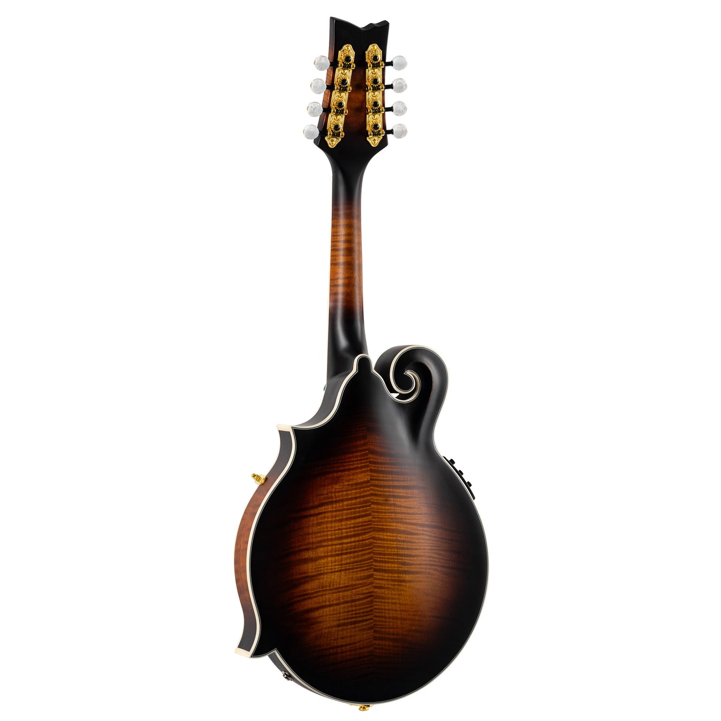 ORTEGA F-Style Serie Mandolin 8 String - Solid Spruce / Solid Flamed Antique Violin Oil + Bag
