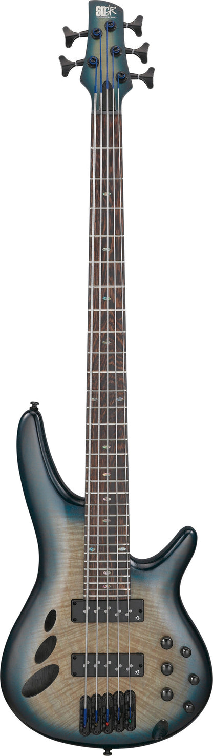 IBANEZ Bass Workshop SR Electric Bass 5-String - Cosmic Blue Starburst
