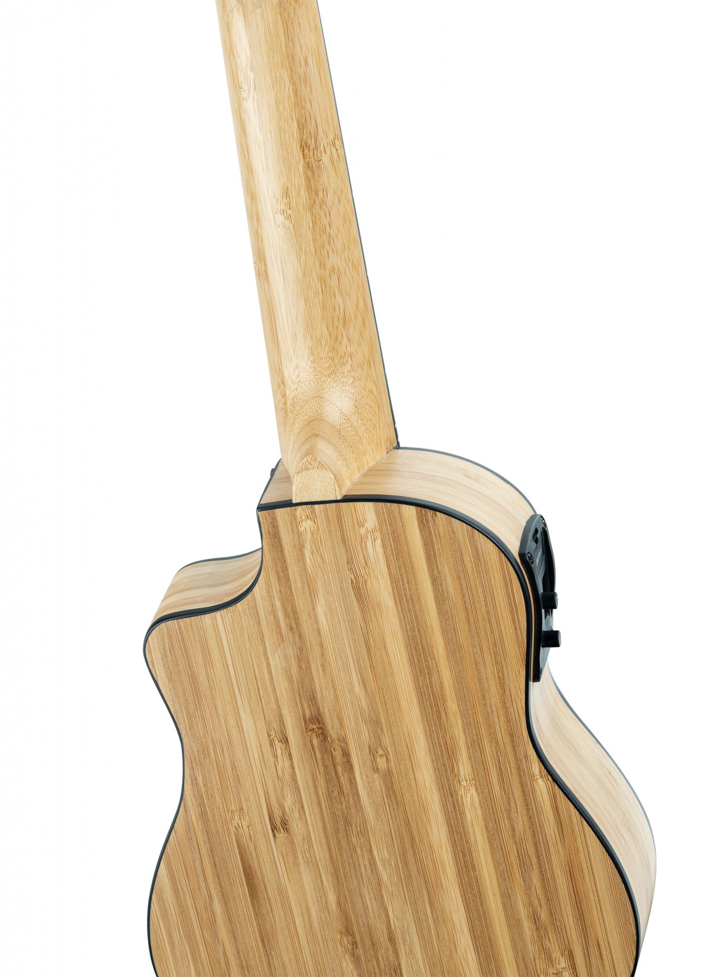 ORTEGA Bamboo Series Soprano Ukulele 4 String - Solid Bamboo Natural + Bag