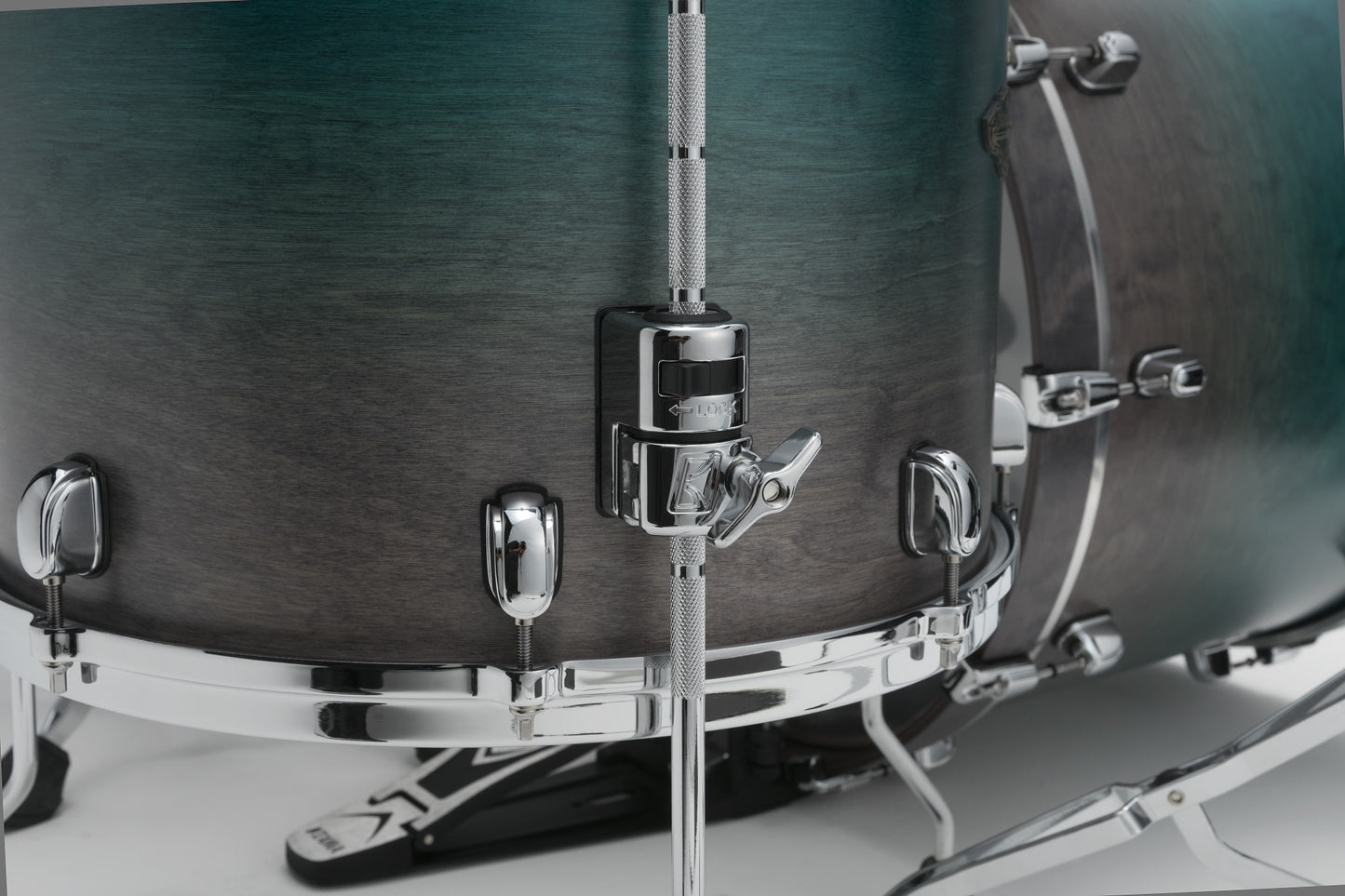 TAMA Starclassic Walnut/Birch Lacquer Shell Kit 3 teilig - Satin Sapphire Fade/Chrom HW
