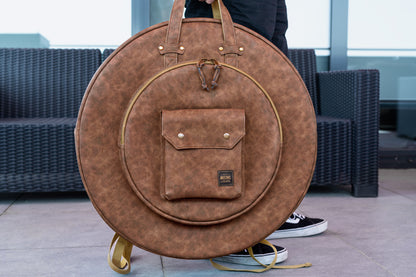 MEINL Cymbals Vintage Hyde Cymbal Bag 22" - Light Brown