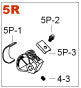 TAMA Rolling Glide Lite Sprocket assembly