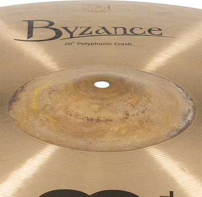 MEINL Cymbals Byzance Traditional Polyphonic Crash - 20"