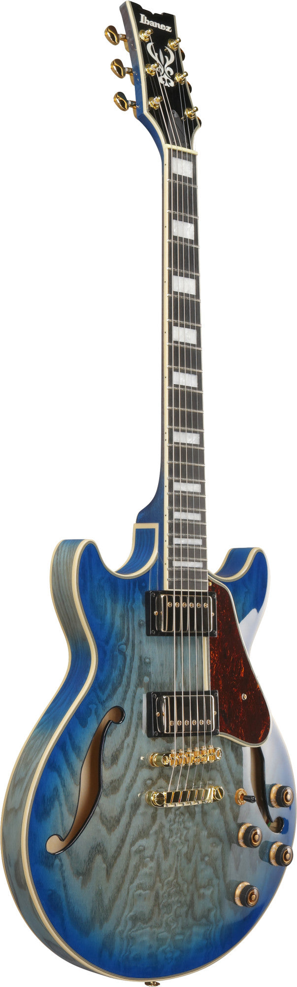 IBANEZ Artcore Expressionist Hollow Body Gitarre 6-String - Jet Blue Burst