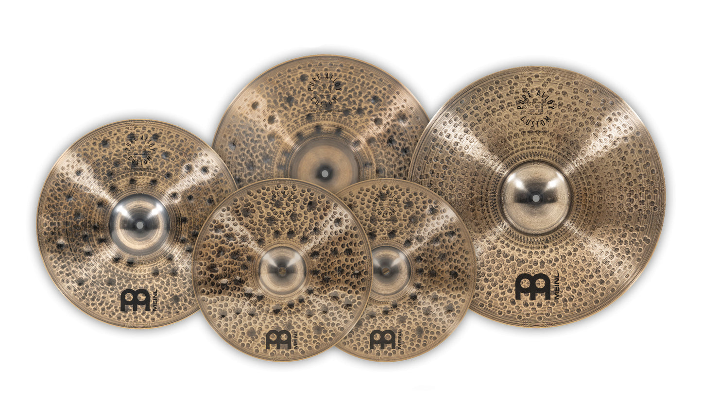 MEINL Cymbals Pure Alloy Custom Expanded Cymbal Set
