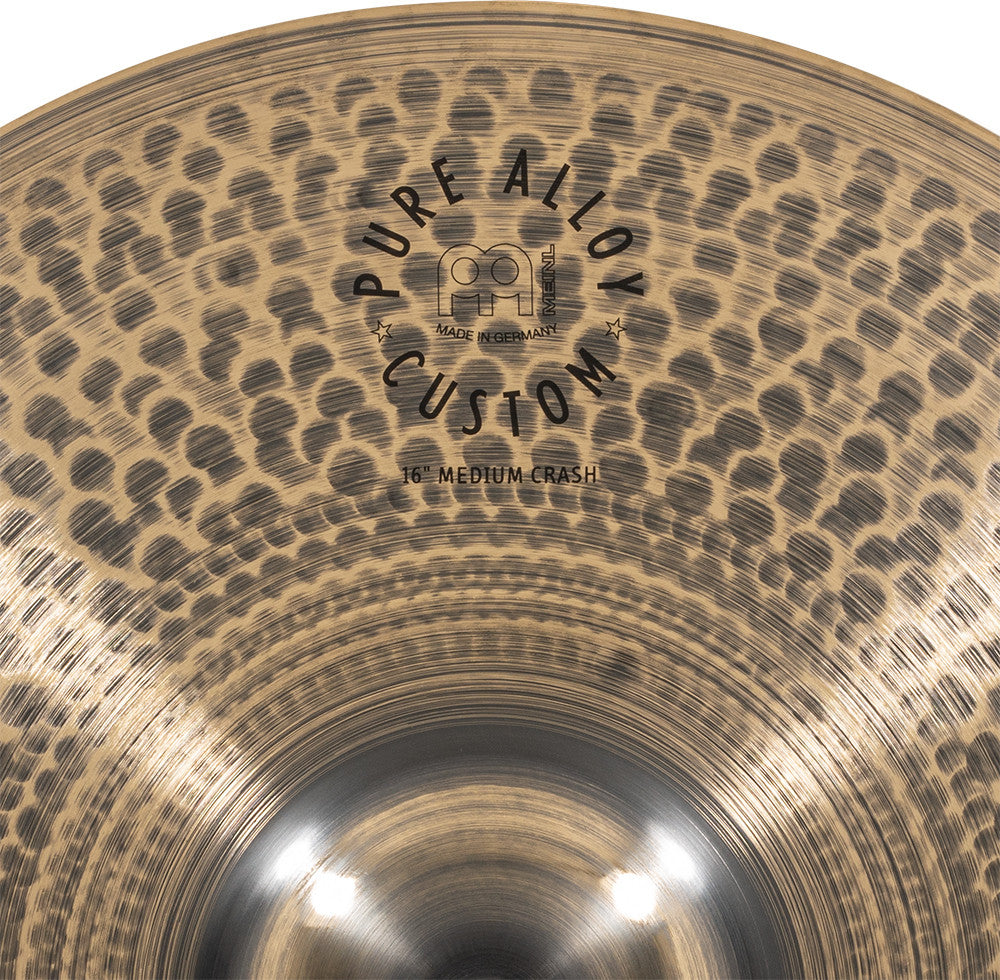 MEINL Cymbals Pure Alloy Custom Medium Crash - 16"