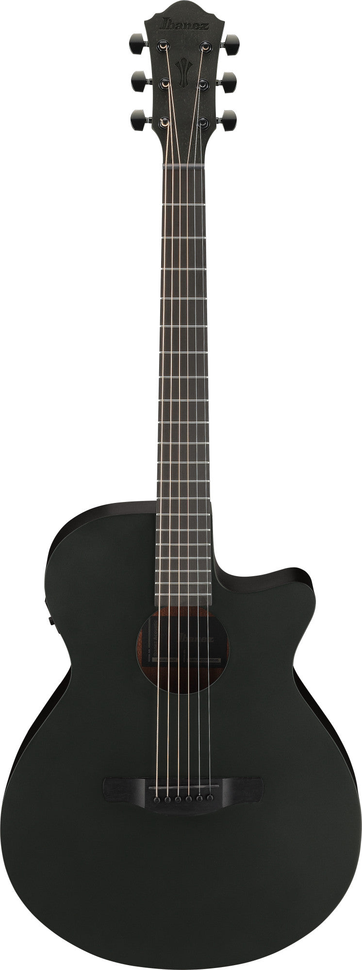 IBANEZ AEG Acoustic Guitar 6-String - Black Out