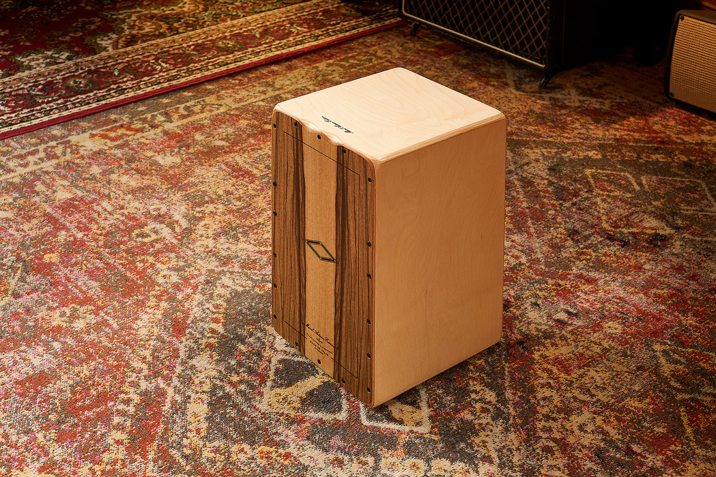 MEINL Percussion Artisan Edition Series String Cajon Tango Line - Limba