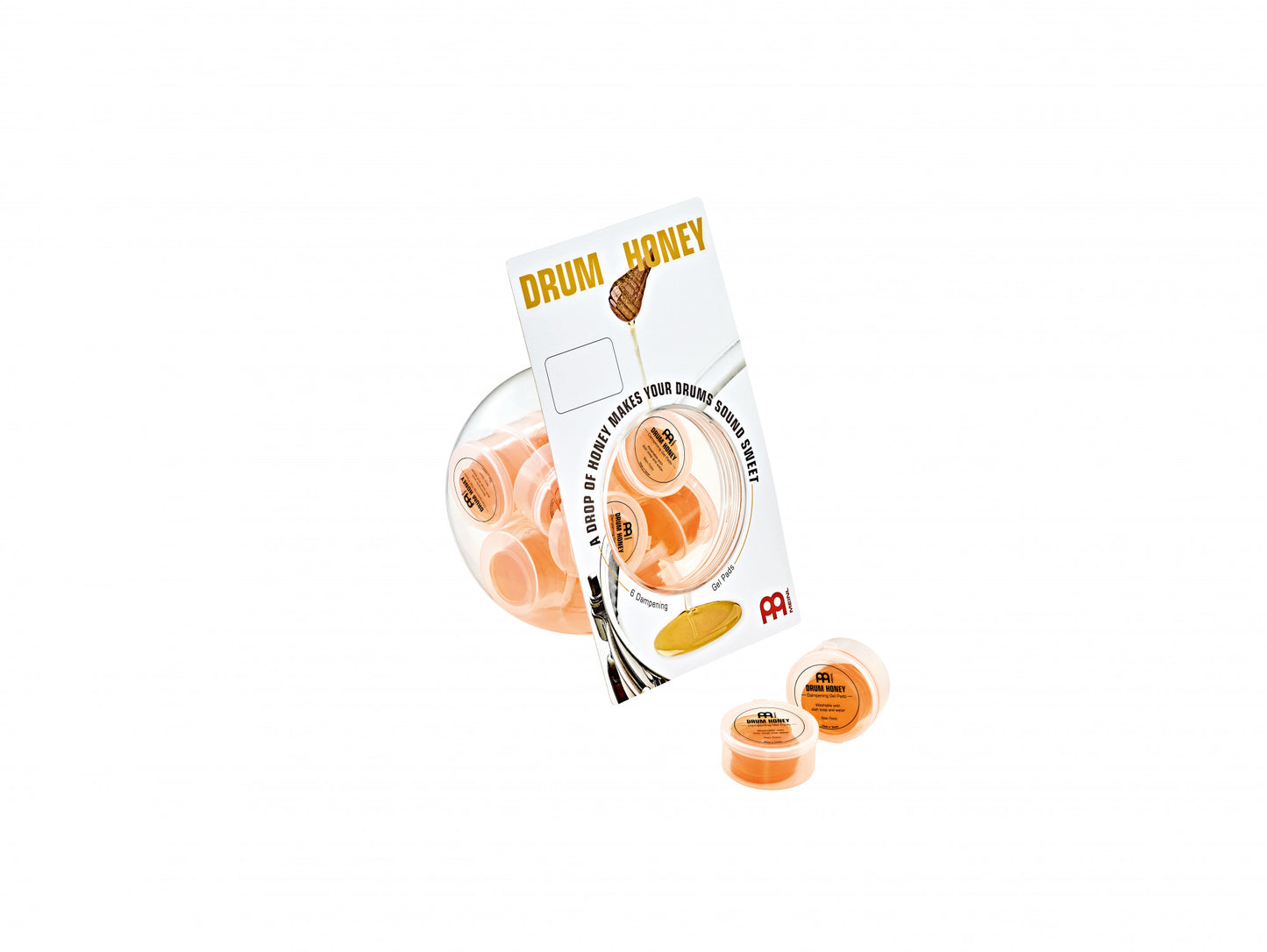 MEINL Cymbals Drum Honey - Fishbowl 16 Stück