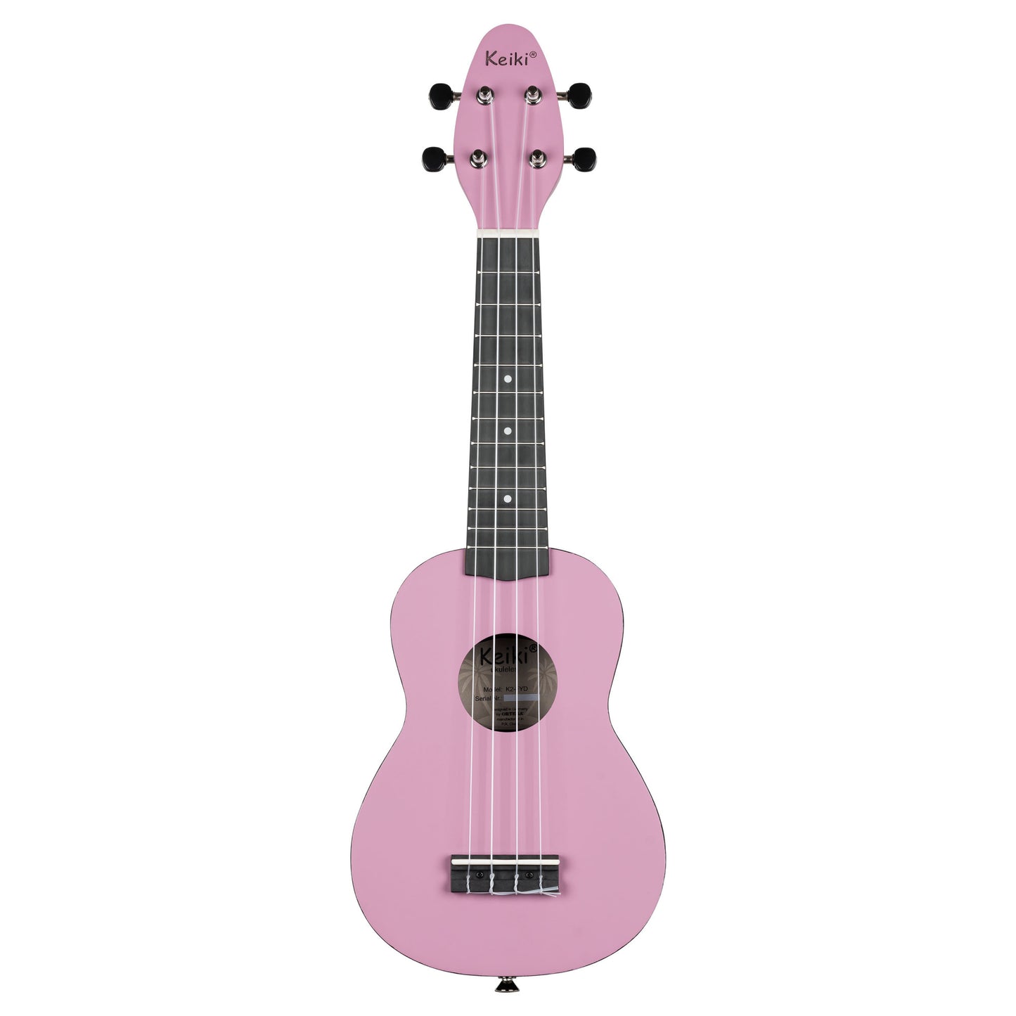 KEIKI K2 Serie Sopran Ukulele Set - Agathis / ABS Fairy Dust