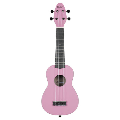 KEIKI K2 Serie Sopran Ukulele Set - Agathis / ABS Fairy Dust