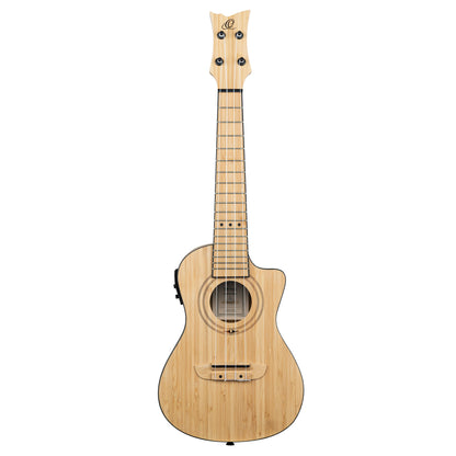 ORTEGA Bamboo Series Concert Ukulele 4 String - Solid Bamboo Natural + Bag