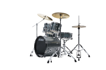 TAMA Stagestar Drum Set 5 pcs (20" BD) - Sea Blue Mist/Chrome HW + MEINL Cymbals BCS Cymbal Set