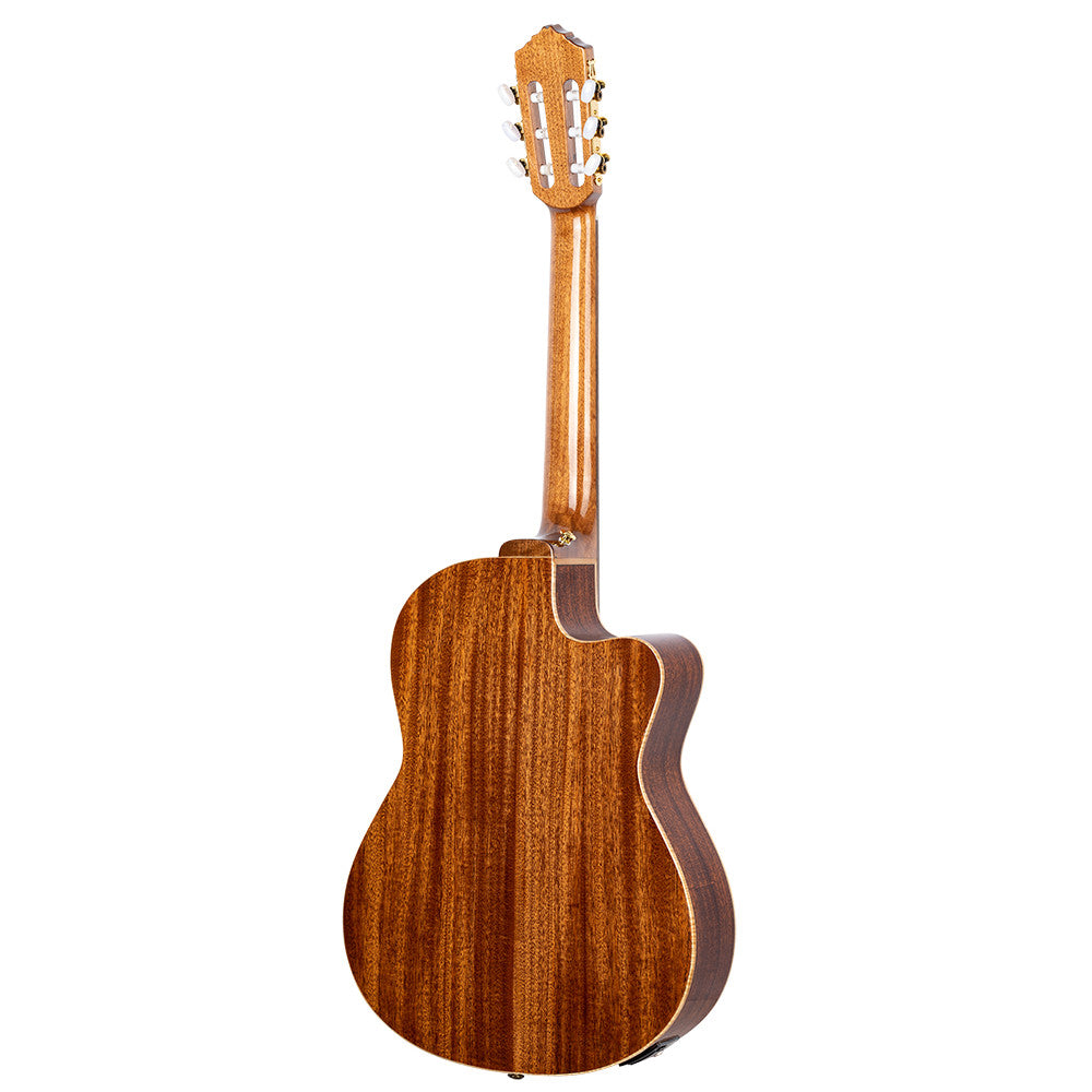ORTEGA Performer Series 4/4 Konzertgitarre 6-String Lefty - Natural + Gigbag
