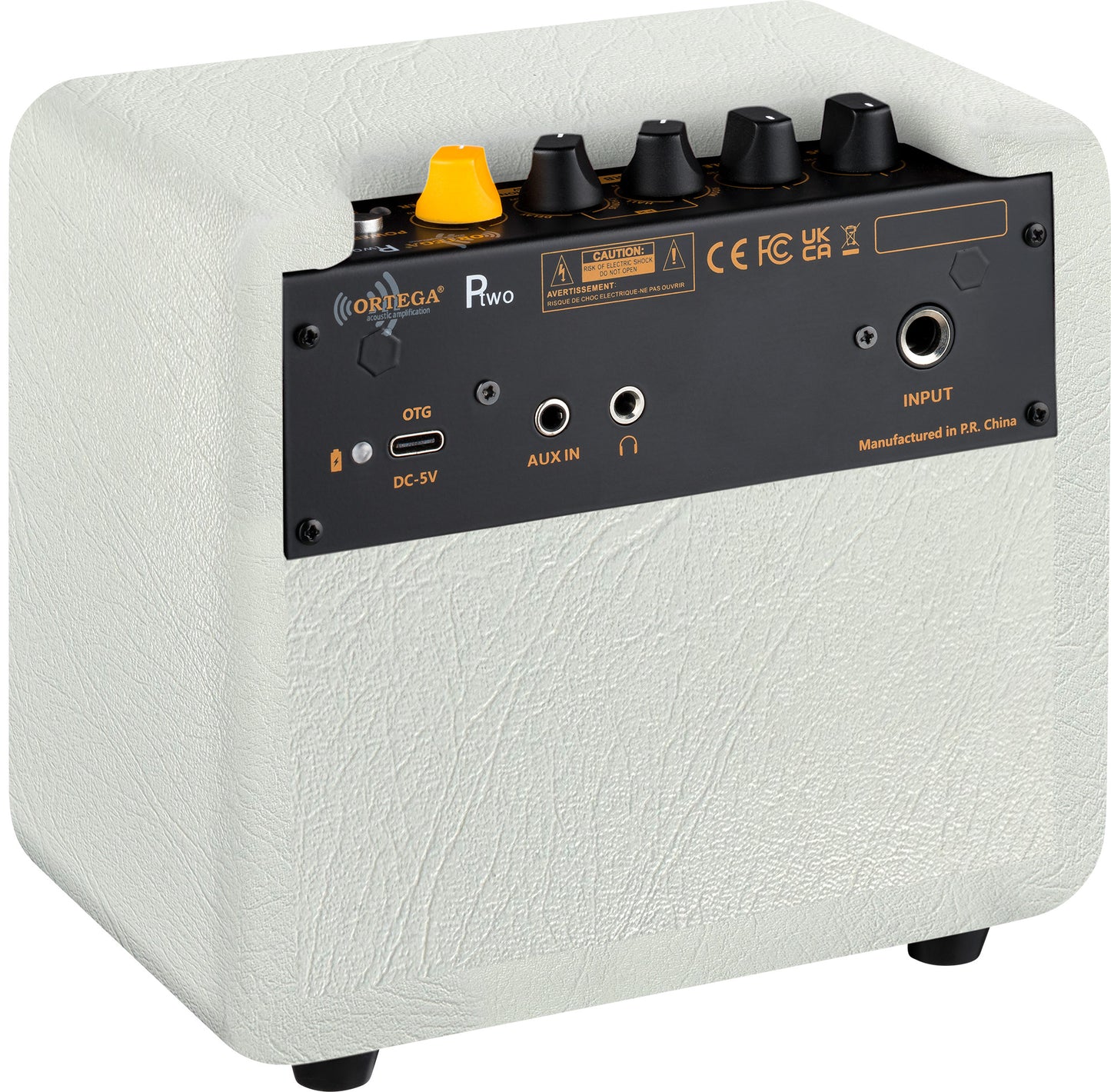 ORTEGA Amplification Series Bluetooth-Verstärker/Lautsprecher mit Effekten – 12 Watt