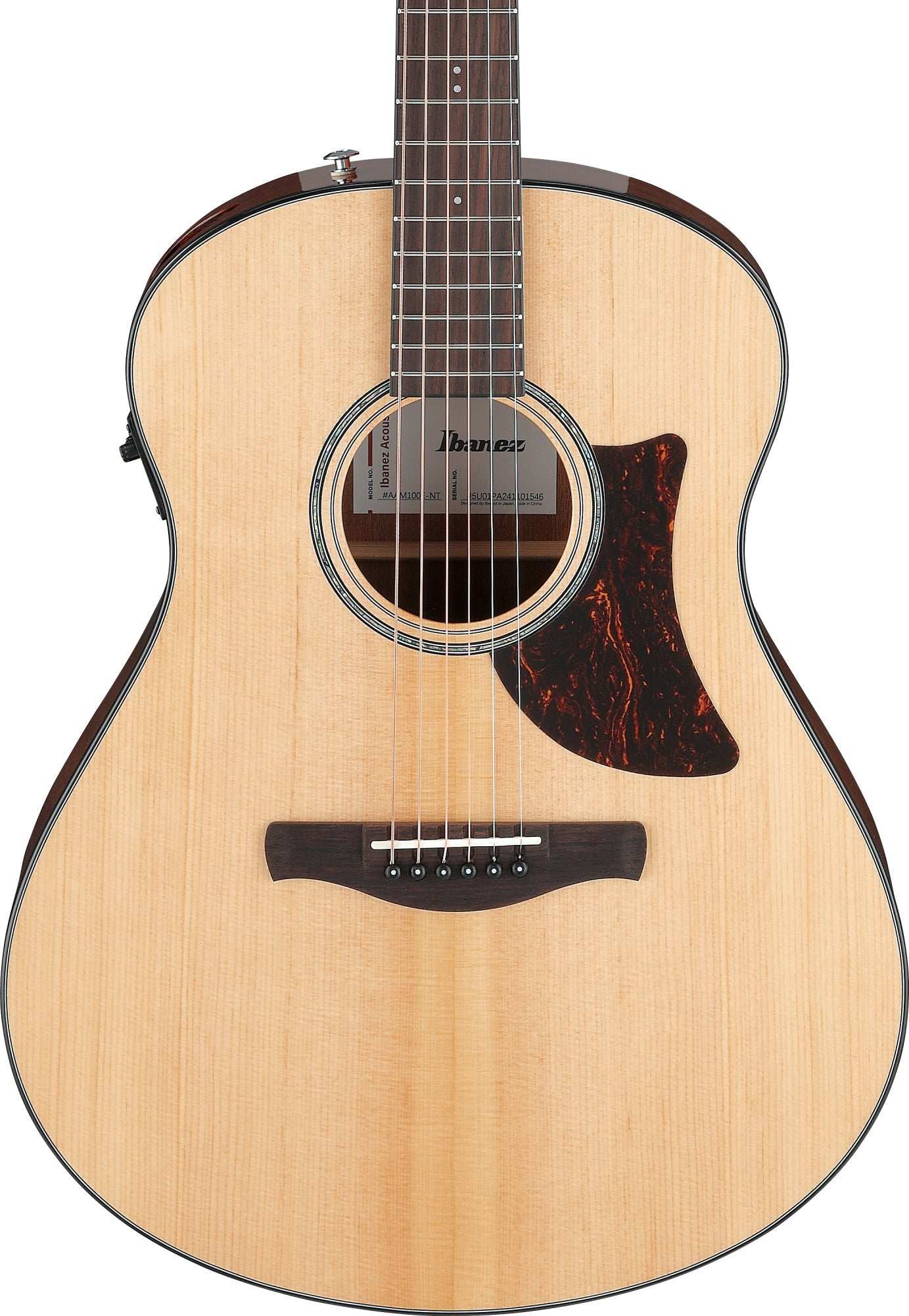 IBANEZ Advanced Acoustic AAM Acoustic Guitar 6-String - Natural High Gloss