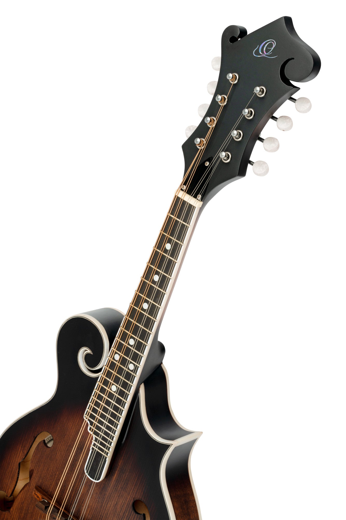 ORTEGA Americana Serie F-Style Mandolin 8 String - Spruce / Maple Satin Whiskey Burst