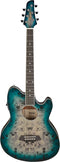 IBANEZ Talman Acoustic Guitar 6-String - Cosmic Blue Starburst High Gloss