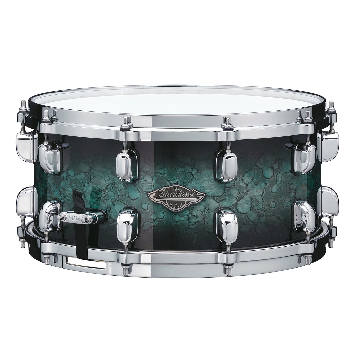 TAMA Starclassic Performer Snare Drum 14" x 6.5" - Molten Steel Blue Burst/Chrome HW