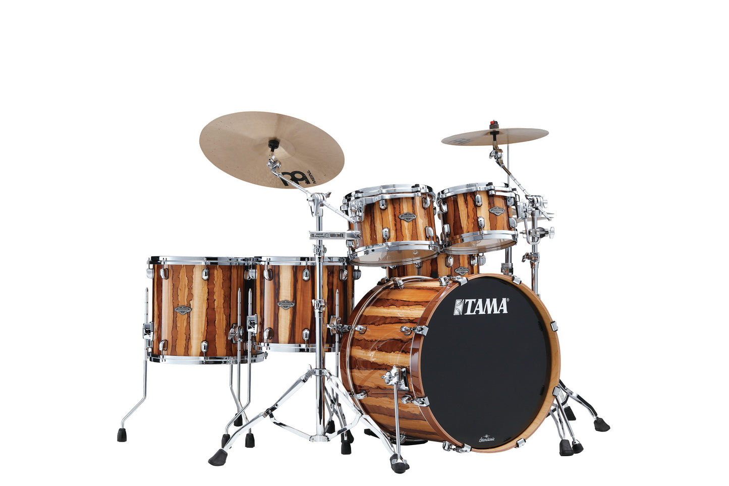 TAMA Starclassic Performer Shell Kit 5 teilig - Caramel Aurora/Chrom HW