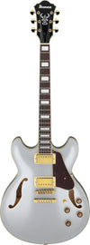 IBANEZ Artcore Hollow Body Gitarre 6-String - Moonstone Silver Flat