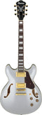 IBANEZ Artcore Hollow Body Gitarre 6-String - Moonstone Silver Flat