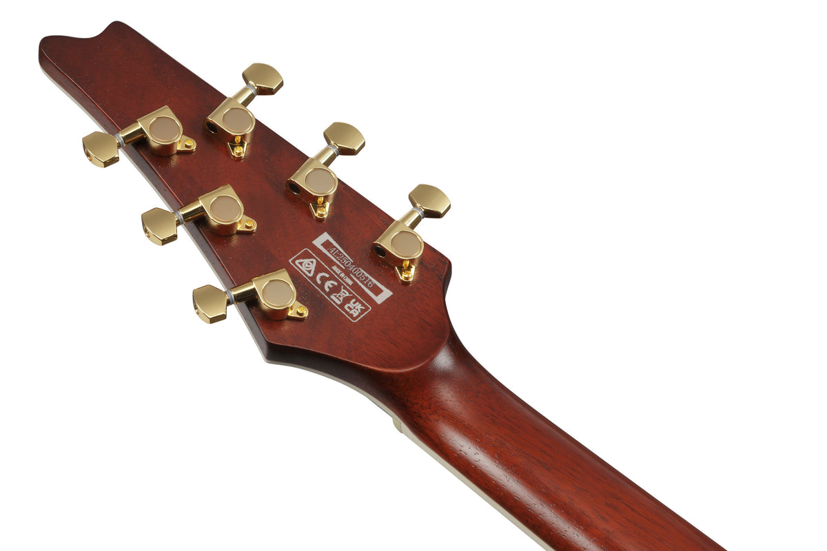IBANEZ Iceman E-Gitarre 6-String - Caramel Burst Low Gloss + Gigbag