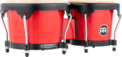 MEINL Percussion Journey Series Bongo 6 1/2" Macho & 7 1/2" Hembra - Red