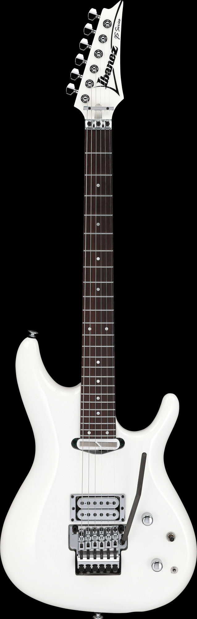 IBANEZ Joe Satriani Signature E-Gitarre 6-String - White + Koffer
