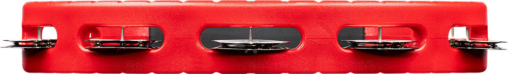 MEINL Percussion Headliner® Series Molded ABS Tambourine - rot