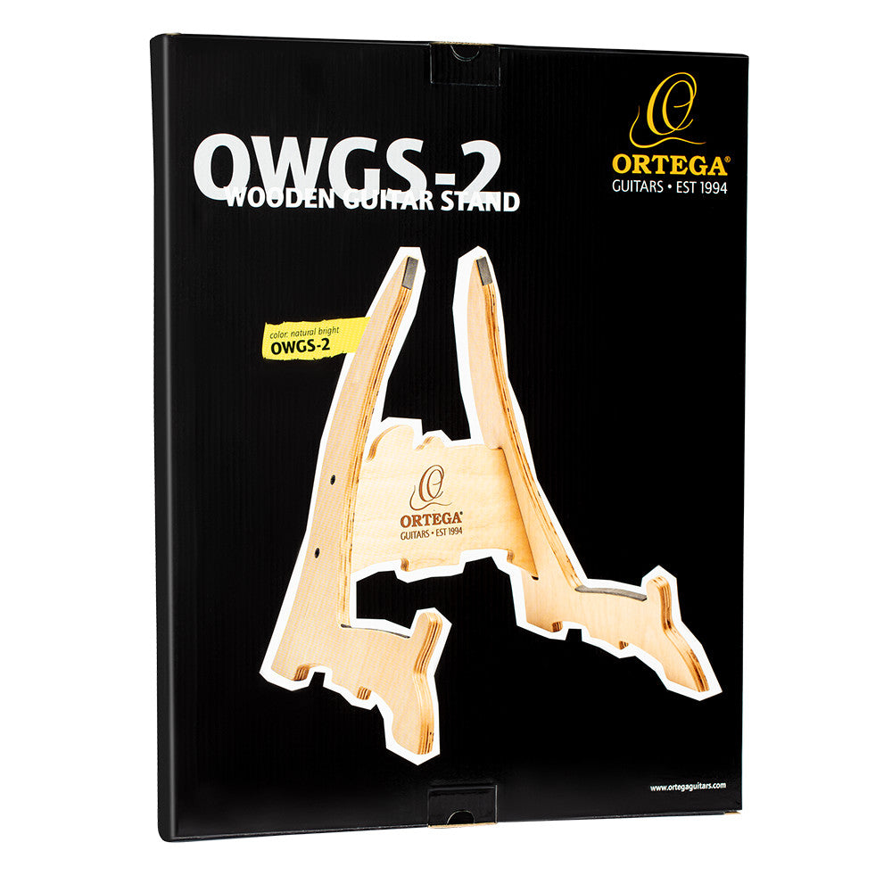 ORTEGA Wood-Guitar-Stand - Natural Bright