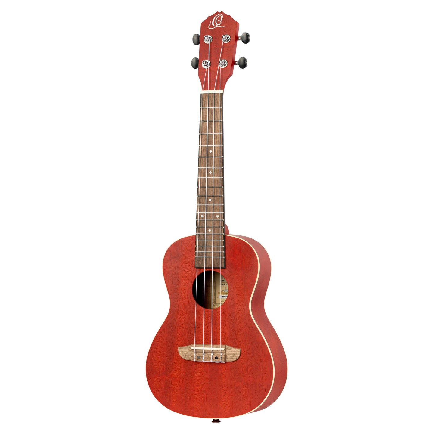 ORTEGA Earth Series Concert Ukulele 4 String - Fire Red