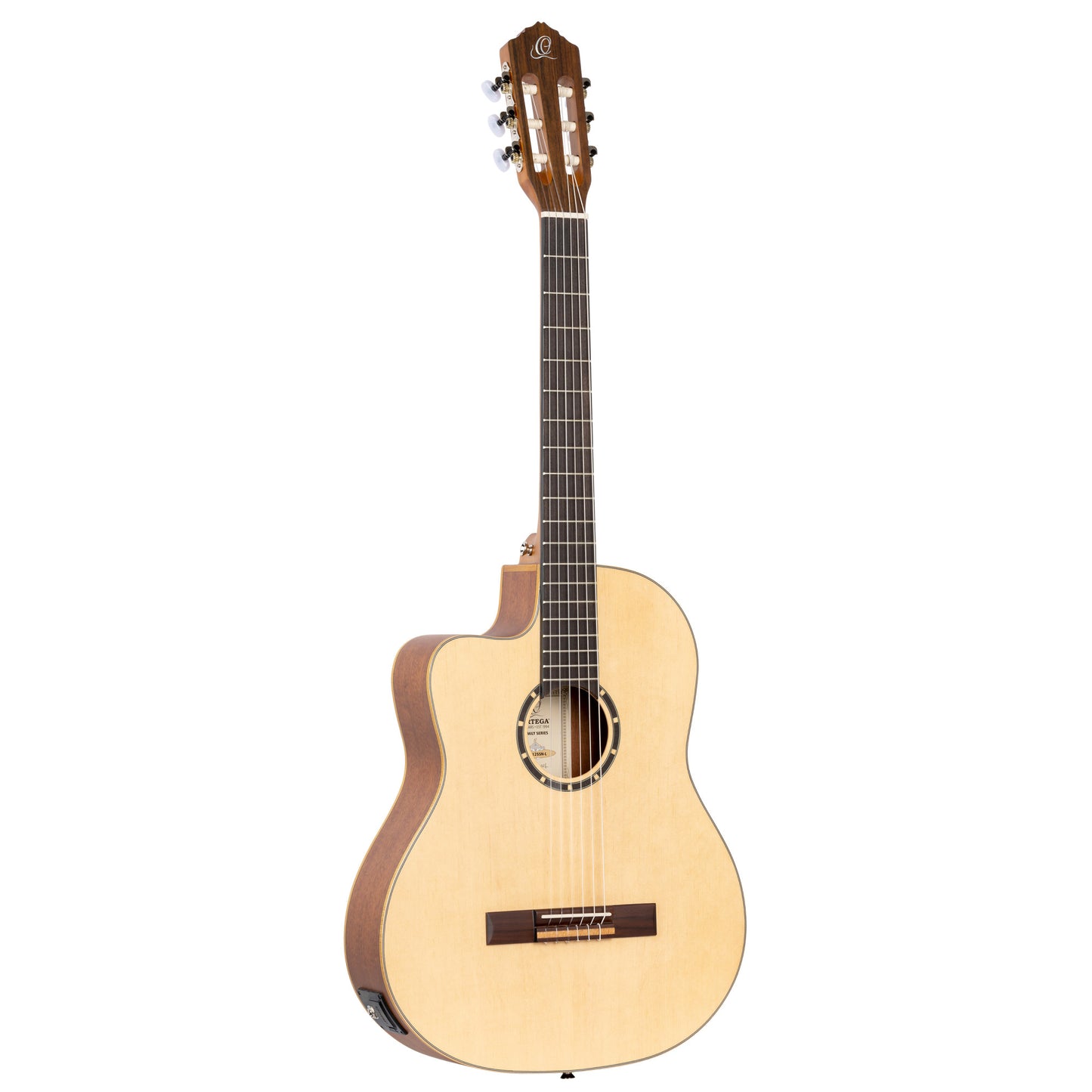 ORTEGA Family Series 4/4 Classical Slim Neck Guitar 6 String Lefty - Spruce / Mahogany Natural + Gig Bag