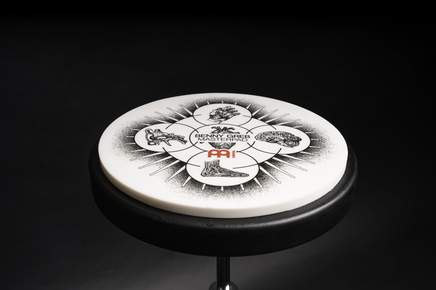 MEINL Cymbals Benny Greb Signature Practice Pad - 6"
