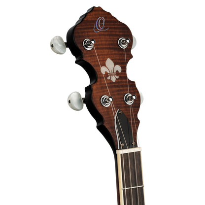 ORTEGA Americana Serie Banjo 5 String - Open Back / Mahogany Satin Whiskey Burst