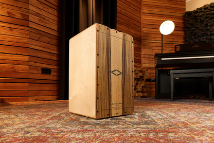 MEINL Percussion Artisan Edition Series String Cajon Tango Line - Limba